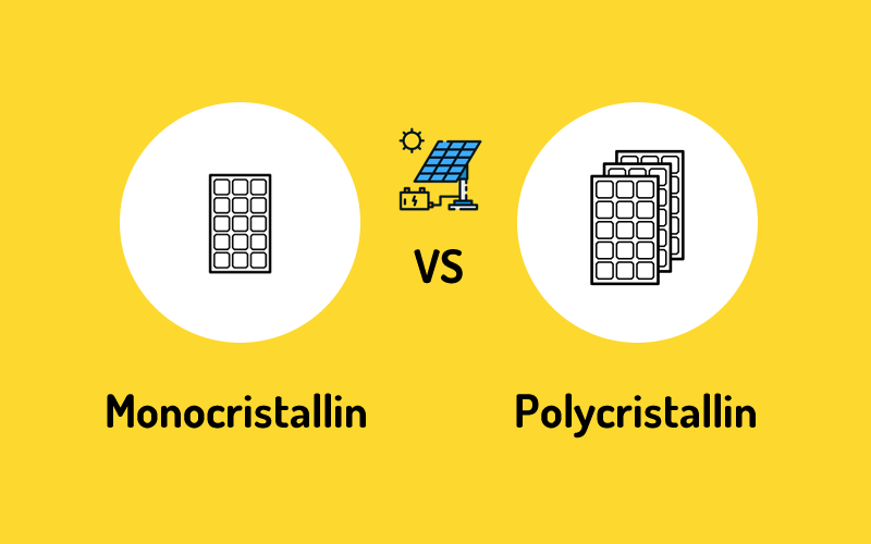 Monocristallin ou Polycristallin? Comprendre les différences des panneaux solaires.